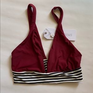 NWT Boys + Arrows Phil bikini top
